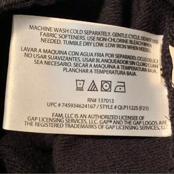 Sz. 8 - GAP Women’s Stretch Skinny Black Jeans, Mid Rise, New with Tags School - Picture 7 of 12